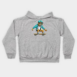 Skater Dawg! Kids Hoodie